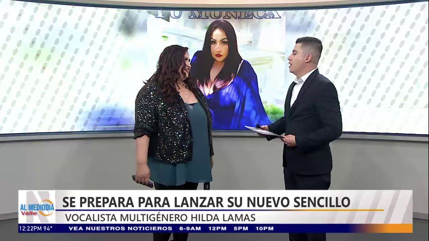 Cantante del Valle presenta su nuevo sencillo musical
