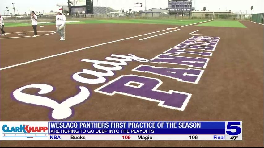 Lady Panthers hold first practice of the season