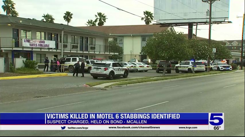 Alamo man charged in fatal Motel 6 stabbing in McAllen