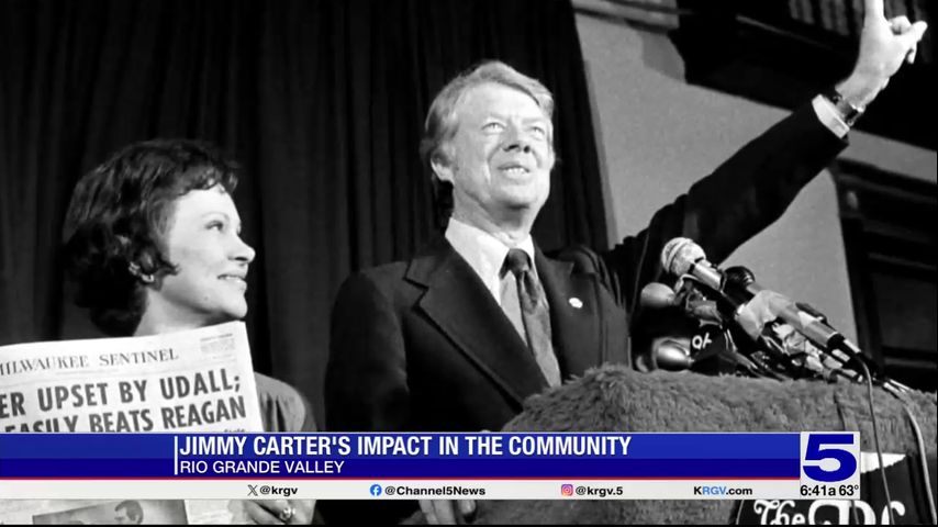 Former President Jimmy Carter's impact on the Valley community