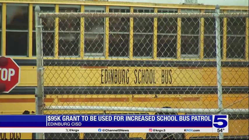 Edinburg CISD police increasing patrols for drivers illegally passing school buses