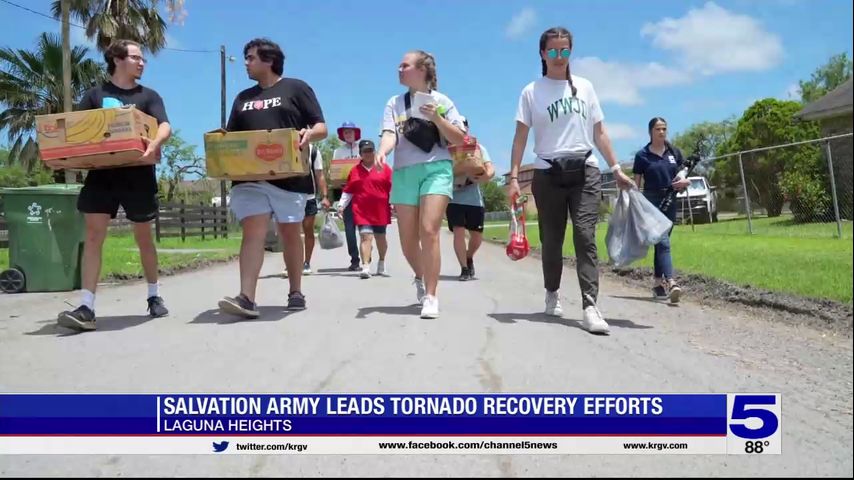 Salvation Army leading tornado recovery efforts in Laguna Heights