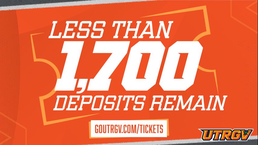 UTRGV Athletics to limit football season ticket sales to 6,000