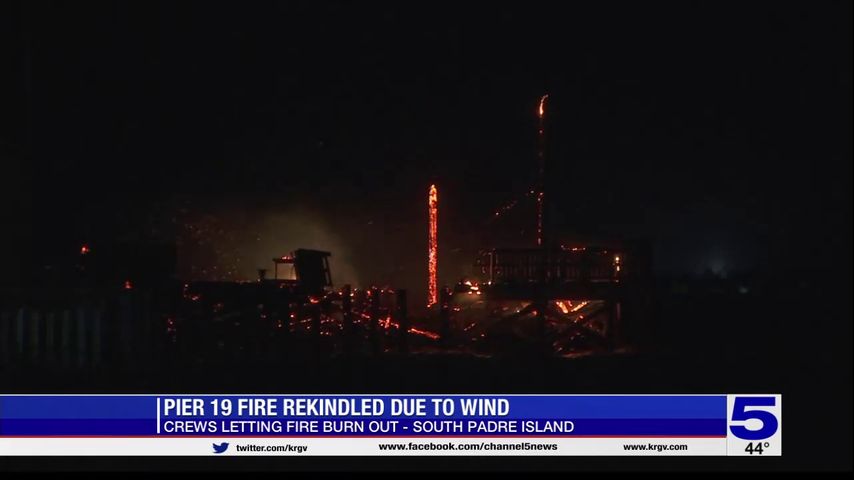 'A total loss:' Overnight fire destroys Pier 19 restaurant on South Padre Island
