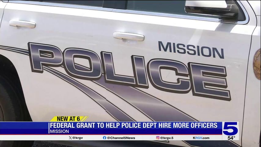 Federal grant to help Mission Police Department hire more officers