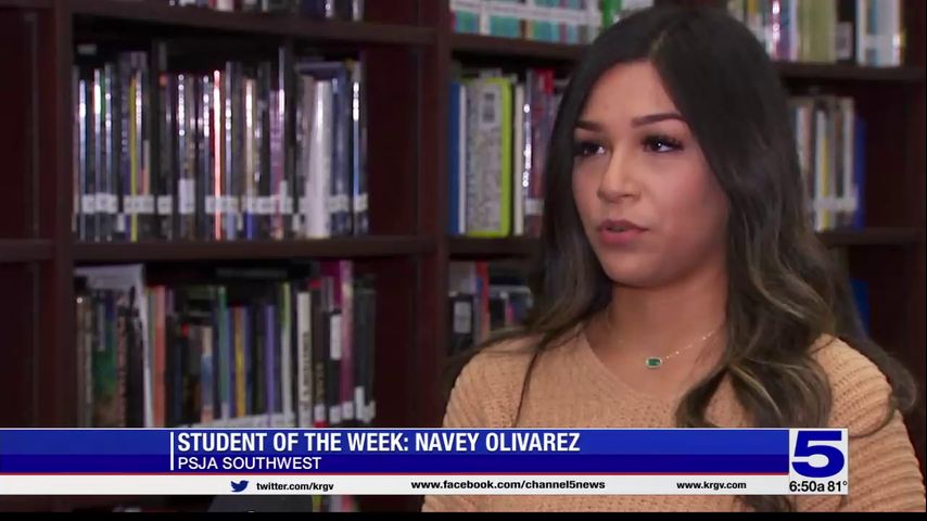 Student of the Week: Navey Olivarez
