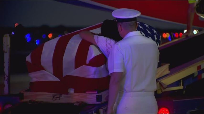 Body of fallen sailor Angelina Resendiz arrives in Harlingen