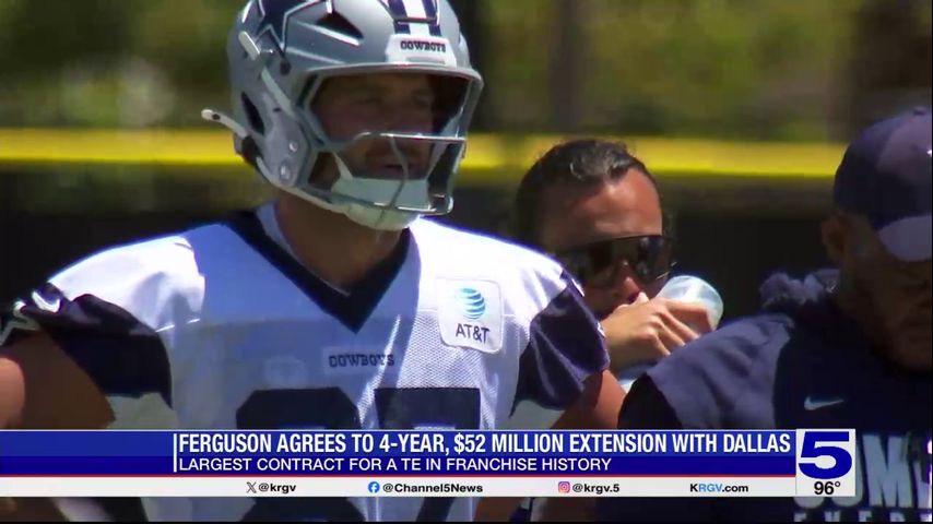 Cowboys sign tight end Jake Ferguson to a 4-year, $52 million extension