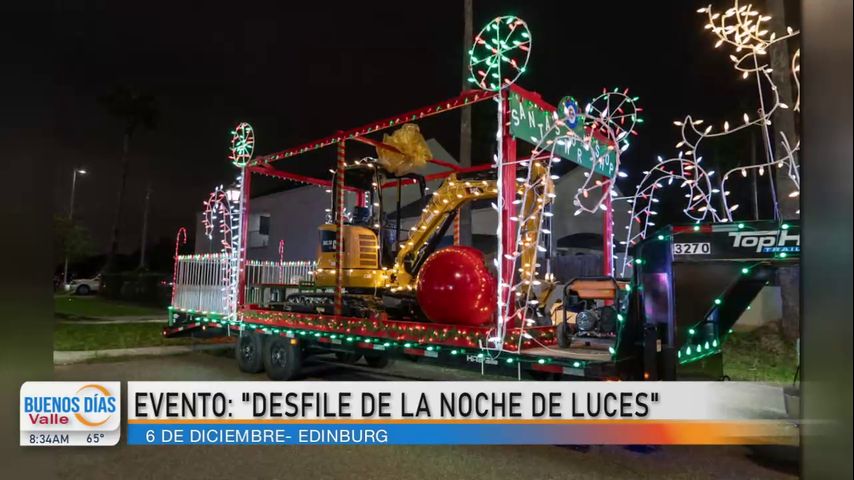 Edinburg invita a la comunidad al 'Desfile de Noche de Luces'