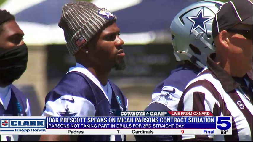 Dak Prescott on Micah Parsons contract talks: ‘He should get paid’