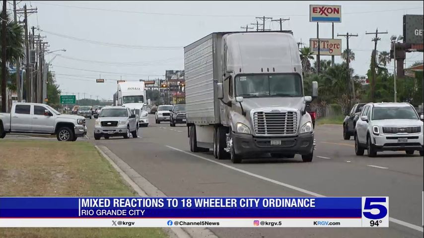 Rio Grande City to start fining big rig drivers parking in residential neighborhoods