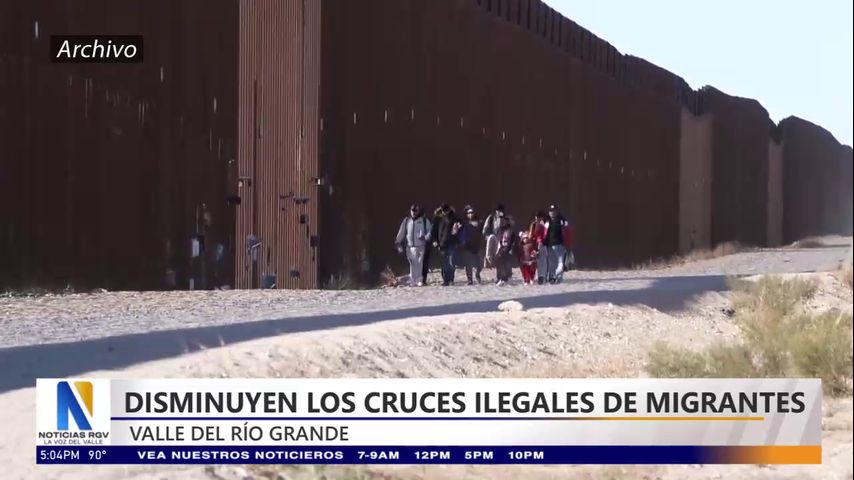 Disminuyen los cruces ilegales de migrantes en la frontera sur en El Valle