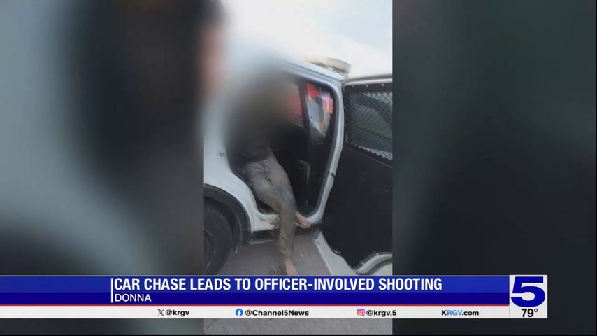 Police: Juveniles arrested after vehicle theft leads to officer-involved shooting at Donna International Bridge