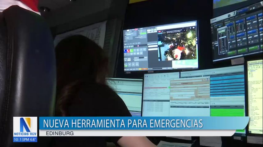 Nueva herramienta para responder en emergencias en Edinburg