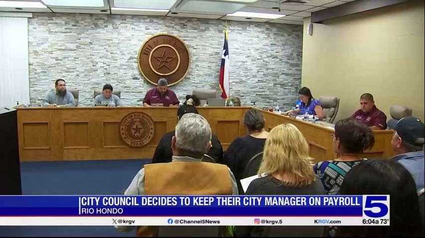 Rio Hondo city administrator keeping his job despite criminal charges