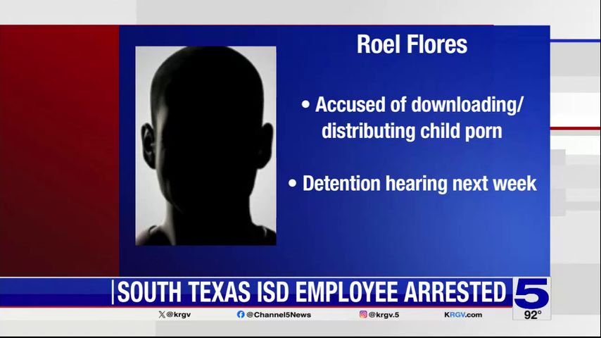 Records: South Texas ISD employee arrested on child porn charge