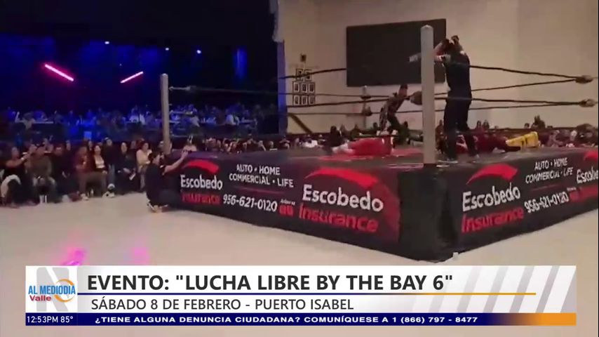 La lucha libre llega a Puerto Isabel