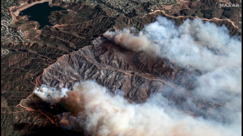 Los Angeles wildfires death toll rises as crews fight heavy winds to save homes and landmarks