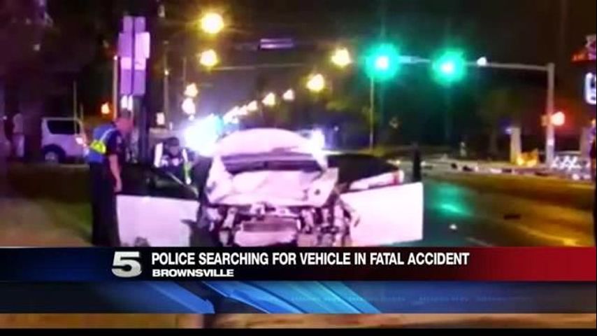 Brownsville Police Search for Vehicle Involved in Fatal Crash