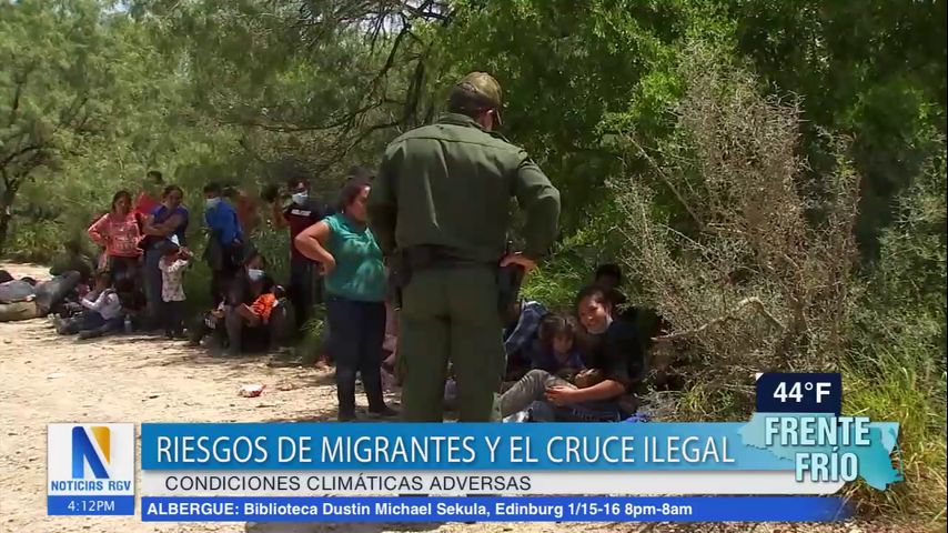 Aumentan los riesgos por cruzar de manera ilegal en las fronteras en temporada de invierno