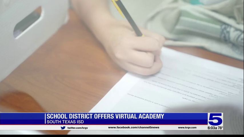  Very Flexible Schedule South Texas ISD Offering Virtual Academy For 