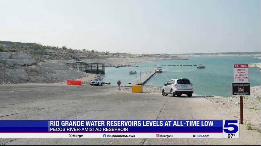 Valley Without Water: Low water levels at Falcon Lake causing concern
