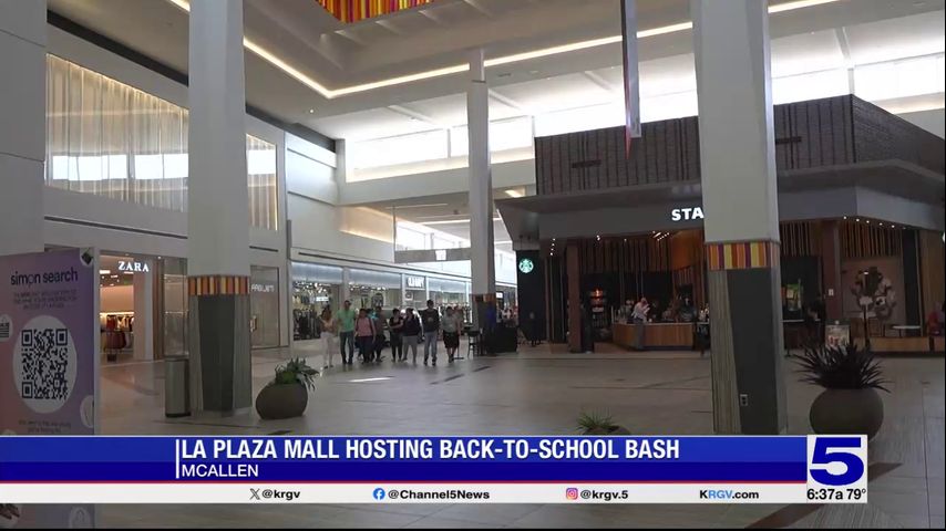 La Plaza Mall in McAllen to host back-to-school bash