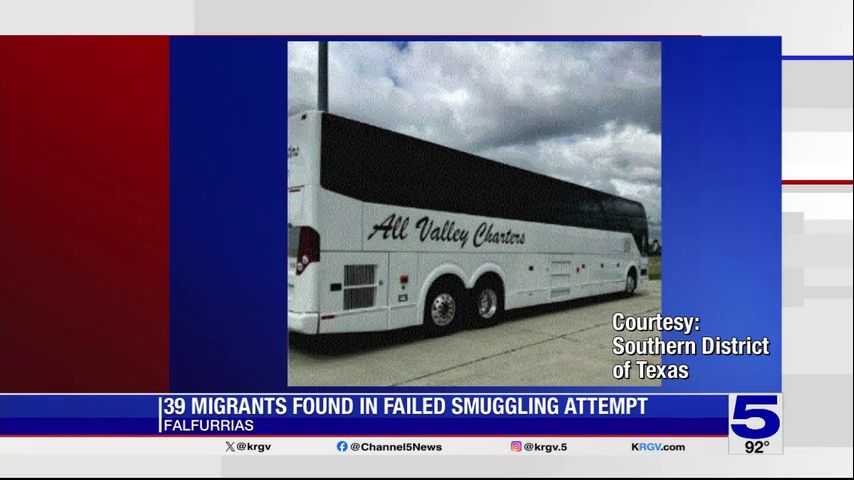 Former government-contracted employee sentenced after smuggling 39 migrants on charter bus