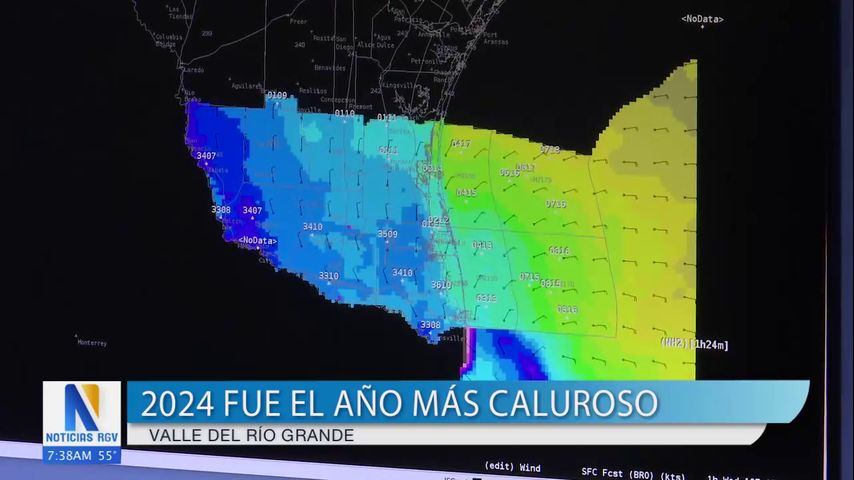 El 2024 fue el año más caluroso registrado en el Valle, según NOAA