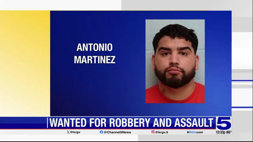 McAllen police search for man accused of home burglary, assault