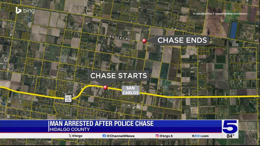 Man wanted on robbery charges arrested following San Carlos police chase