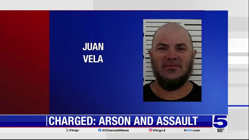 Man arrested after allegedly punching wife and setting fire to a shed in Rio Grande City
