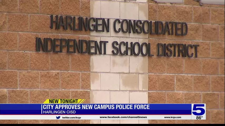 City approves agreement for creation of Harlingen CISD police force, school district attorneys still reviewing