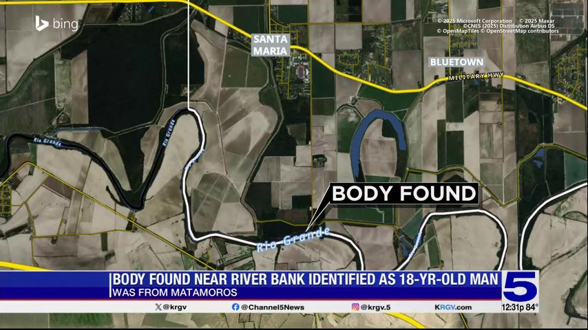 Body found near Santa Maria identified as Matamoros teen