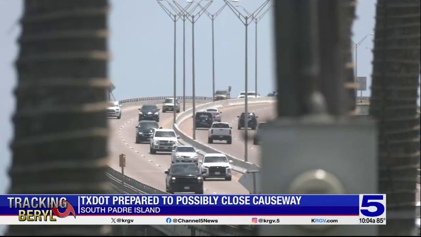 TxDOT could temporarily close South Padre Island causeway due to sustained strong winds