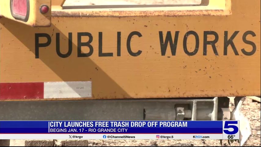 Rio Grande City launches free trash drop off program