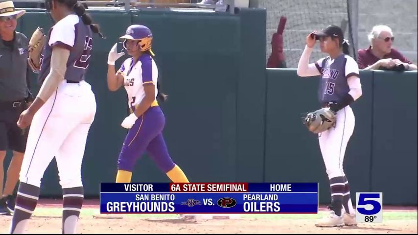 Lady Hounds softball falls to Pearland 3-2 in state semifinals