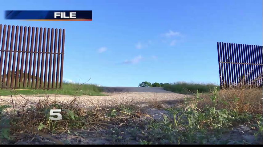 Valley Park Visitors React to Border Barrier Project