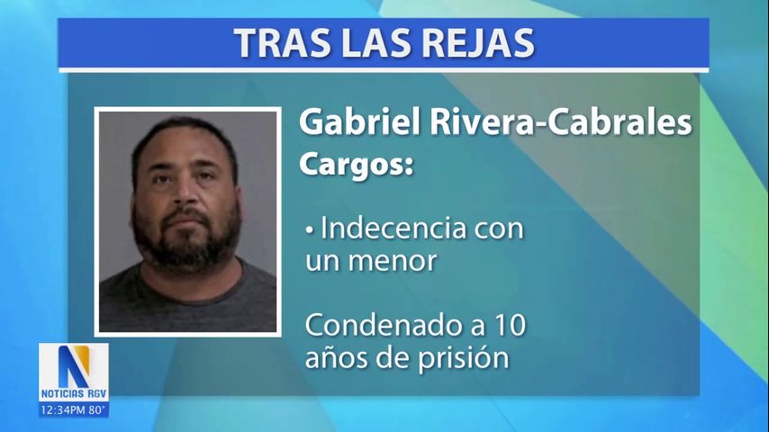 Un hombre de Pharr fue sentenciado por un delito de indecencia con un menor