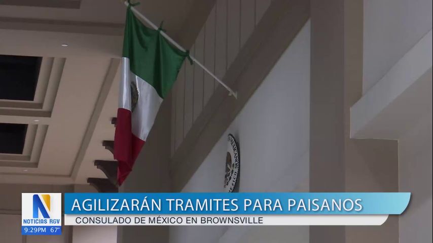Consulado mexicano en Brownsville agiliza sus servicios consulares