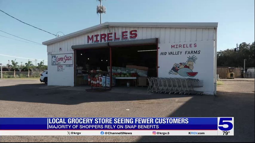 Weslaco produce store seeing fewer customers amid government shutdown