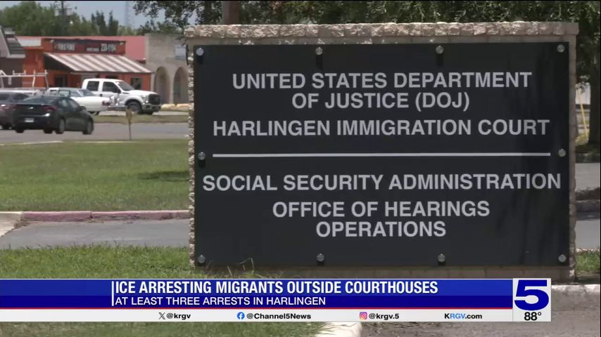 ICE detains three people attending their immigration hearings in Harlingen
