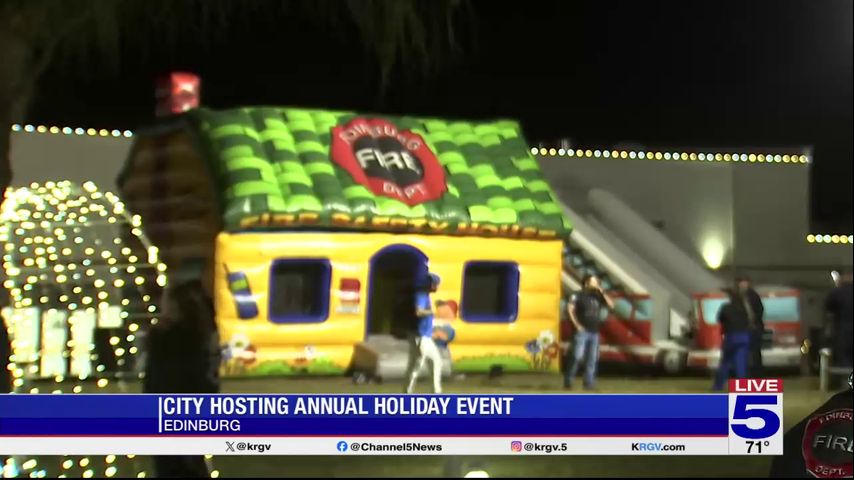 Holiday events kick off in Edinburg