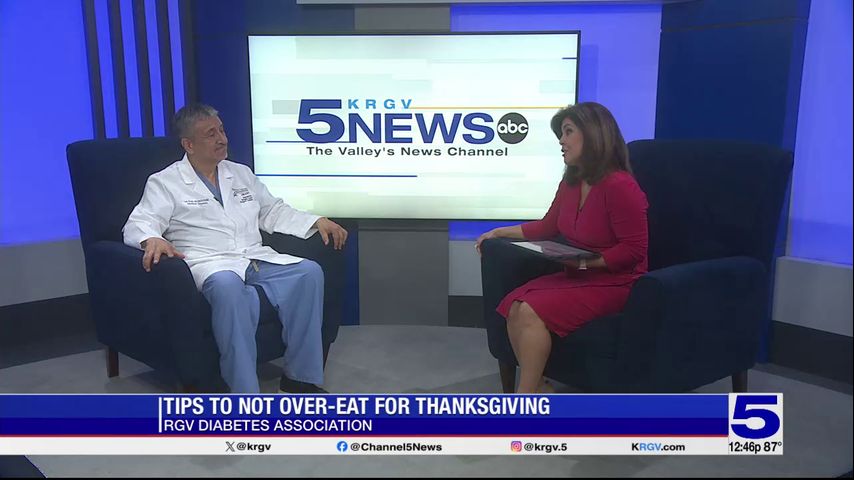 RGV Diabetes Association urging the public to avoid overeating this Thanksgiving