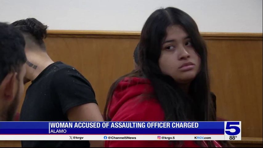 Woman kicked Alamo police officer in the groin during traffic stop, records say