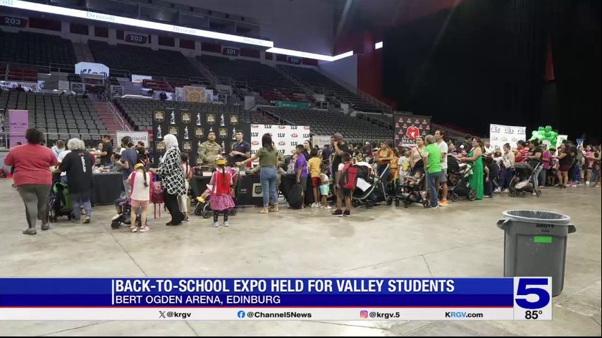 Back-To-School Expo held for Valley students at Bert Ogden Arena