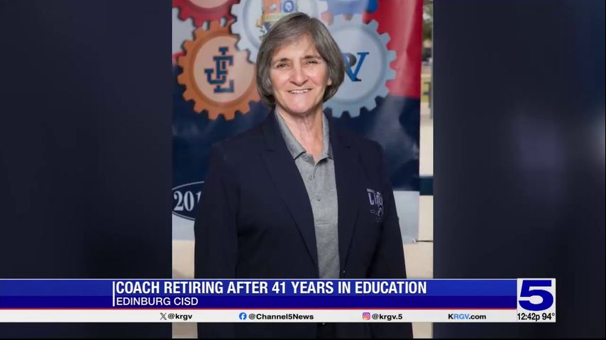 Edinburg CISD coach retiring after 41 years