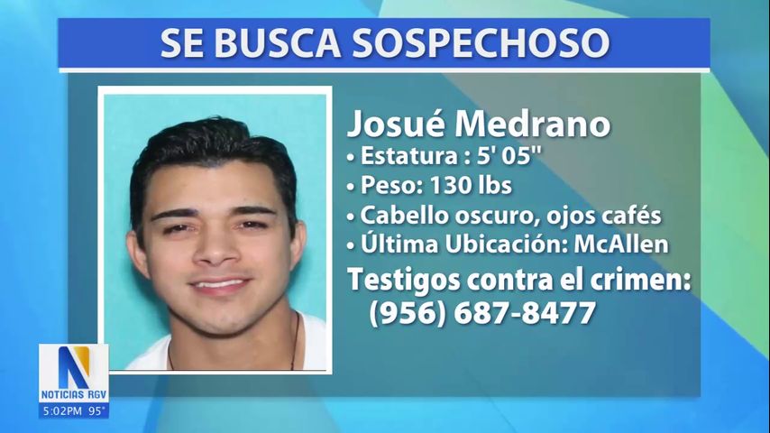 Policía de McAllen busca a un sospechoso por robo de vehículo