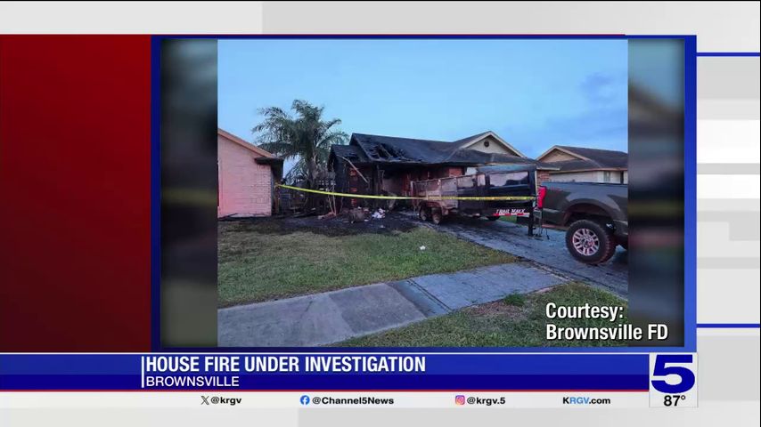 Brownsville house fire under investigation
