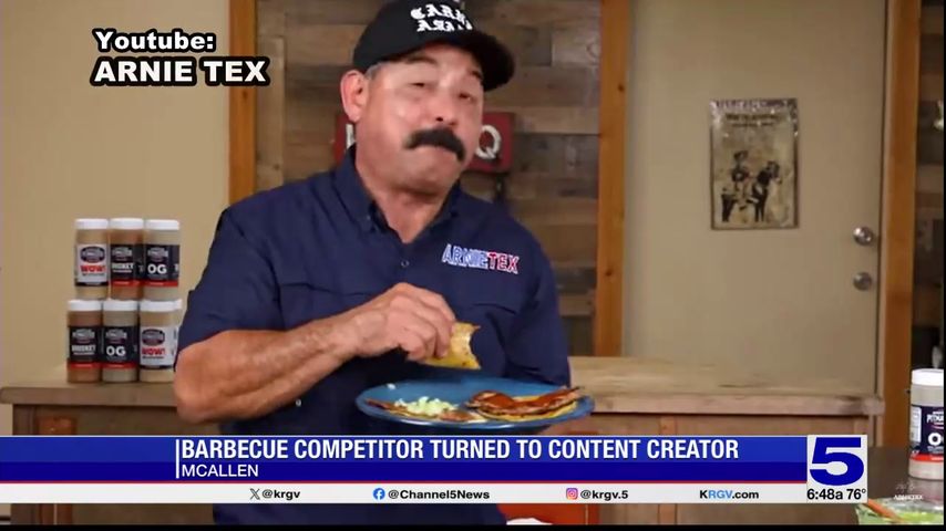 McAllen barbecue competitor turned content creator